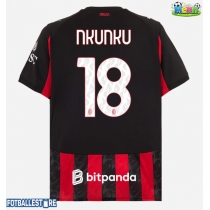 AC Milan Christopher Nkunku #18 Hjemmedrakt 2025-26 Kortermet